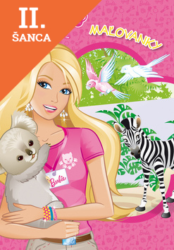 Lacná kniha Barbie Chcela by som byť - Maľovanky