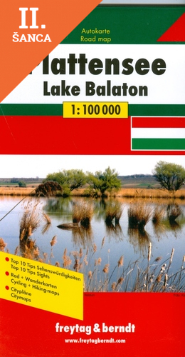 Lacná kniha Balaton-felvidek 1:100 000