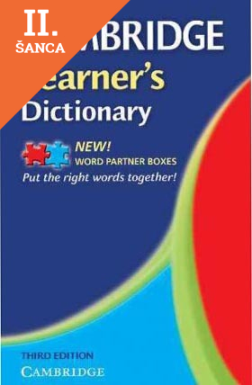 Lacná kniha Cambridge Learner´s Dictionary 3rd Edition