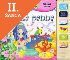 Lacná kniha Čarovné zvuky - Morská panna