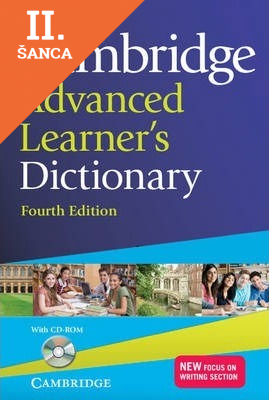 Lacná kniha Cambridge advanced learners dictionary - fourth edition