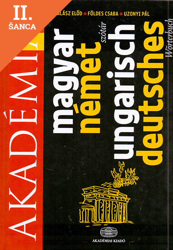 Lacná kniha Akadémiai magyar-német szótár