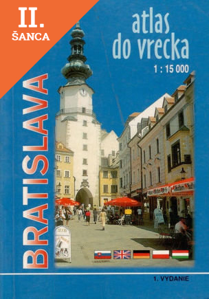 Lacná kniha Bratislava - atlas do vrecka 1:15000