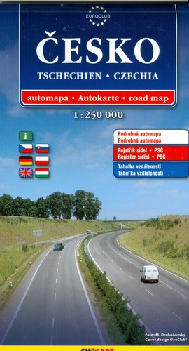 Česko automapa 1:250 000 - Kolektív autorov