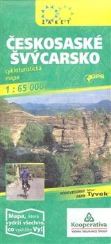 Českosaské Švýcarsko - cyklomapa 1:65T