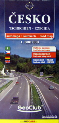 Česko autoatlas 1:800 000