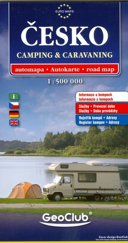 Česká republika-autokempy   GC 1:500 000