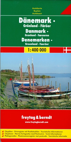 Dánsko - Grónsko - Fearské ostrovy 1 : 400 000 Automapa
