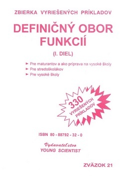 Definičný obor funkcií I.diel zväzok21