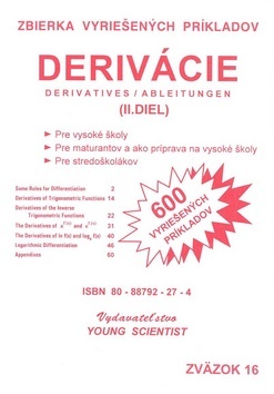 Derivácie II.diel zväzok16