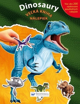 Dinosaury Veľká kniha nálepiek