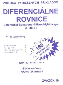 Diferenciálne rovnice 1.diel zväzok19 - RNDr. Marián Olejár