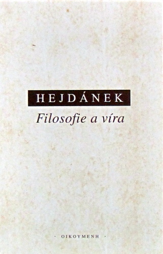 Dilosofie a víra