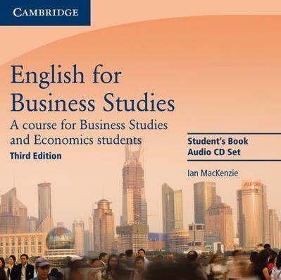 English for Business Studies 3rd Ed Audio CDs 2 - Ian Mackenzie