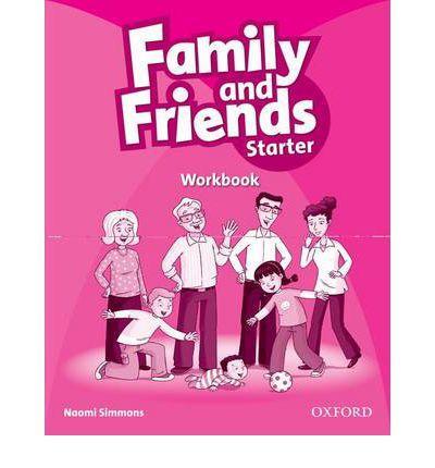 Kniha Family and Friends Starter - Workbook - Naomi Simmons