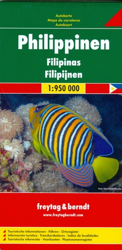 FILIPINY MAPA 1:950T