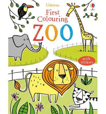 First Colouring Book Zoo