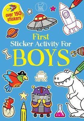 First Sticker Activity For Boys