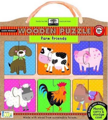 Farm Friendds - Wooden Puzzle