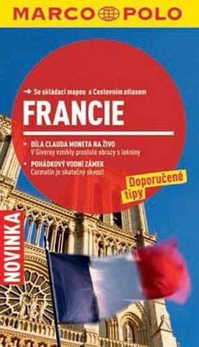 Francie - cestovní průvodce se skládací mapou