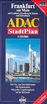 Frankfurt am Main mit Eschborn,Kronberg im Taunus und Schwalbach 1: 20 000