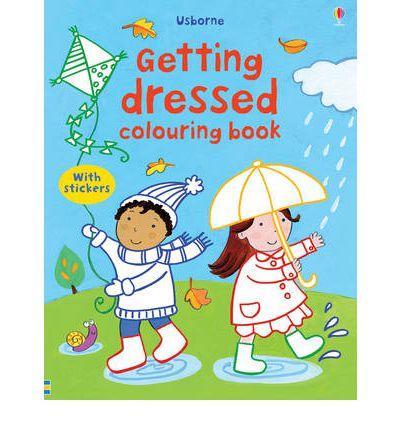 Getting Dressed Colouring Sticker Book