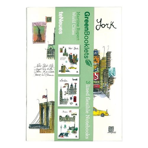 Green Booklets Worldcities triple pack