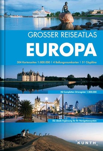 Grosser Reiseatlas Europa