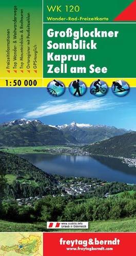 Grossglockner, Sonnblick, Kaprun, Zell Am See - WK 120, 1:50 000
