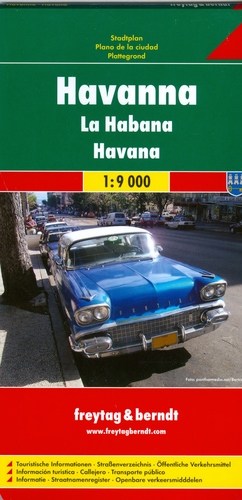 Havana 1:9 000 Mapa mesta