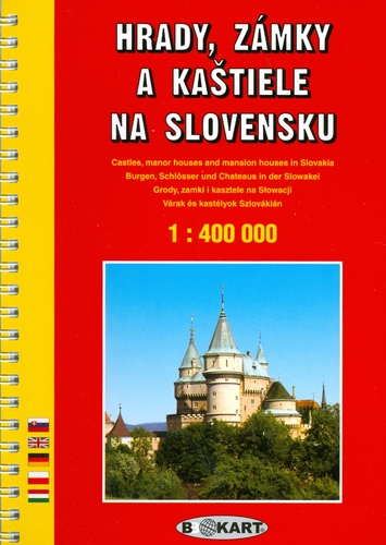 Hrady, zámky, kaštiele SR - atlas 1:400 000