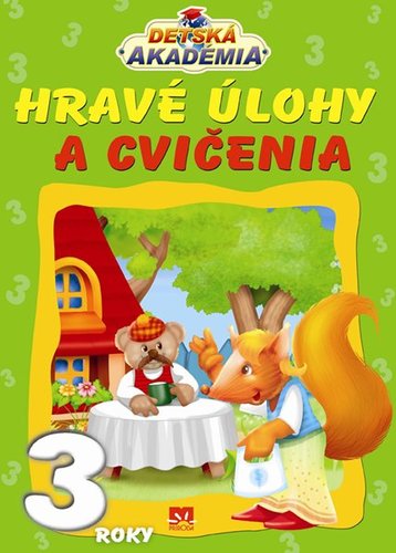 Hravé úlohy a cvičenia pre deti, 3 roky