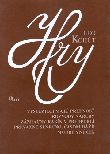 Kniha Hry
