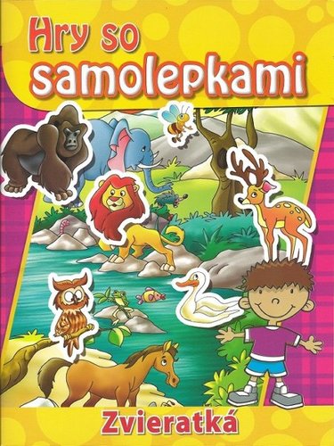 Hry so samolepkami - Zvieratká
