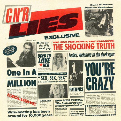 Kniha Guns N' Roses - G n' R Lies CD