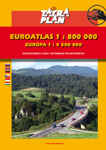 Kniha Euroatlas 1:800 000 - Susanna Partsch