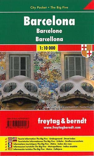 Barcelona 1:10 000 Mapa mesta