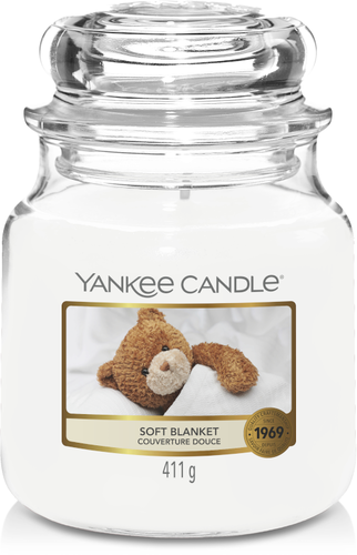 Yankee Candle Yankee Candle sviečka stredná Soft Blanket