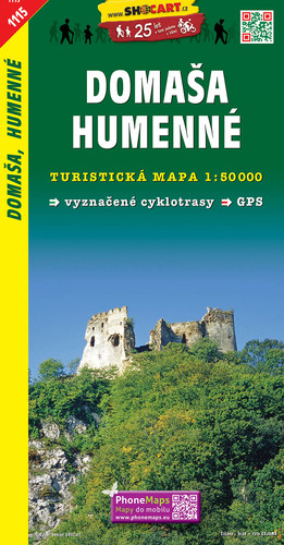 Domaša, Humenné 1: 50 000 TM 1115