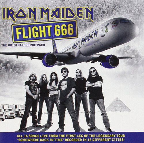 Kniha Iron Maiden - Flight 666 2CD