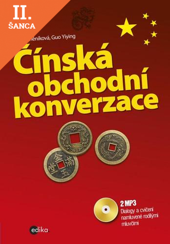 Lacná kniha Čínská obchodní konverzace + 2 CD mp3