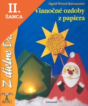 Lacná kniha DaVinci 2 Vianočné ozdoby z papiera