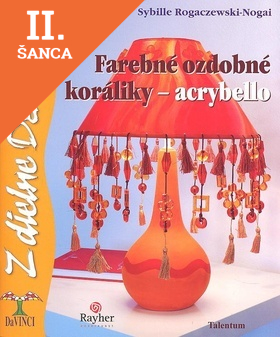 Lacná kniha DaVinci 15 Farebné ozdobné koráliky-acrybello
