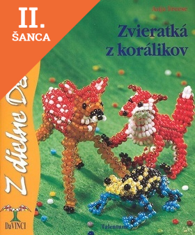 Lacná kniha DaVinci 4 Zvieratká z korálikov