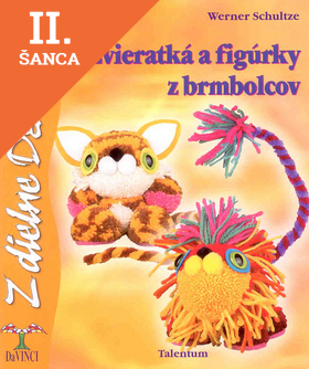 Lacná kniha DaVinci 33 Zvieratká a figúrky z brmbolcov