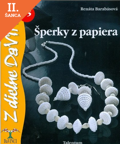 Lacná kniha DaVinci 65 Šperky z papiera