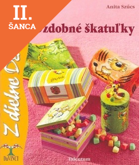 Lacná kniha DaVinci 55 Ozdobné škatuľky