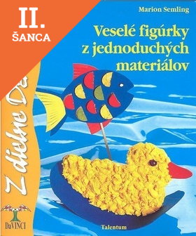 Lacná kniha DaVinci 8 Veselé figúrky z jednoduchých materiálov