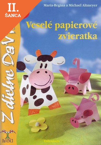 Lacná kniha DaVinci 82 Veselé papierové zvieratka