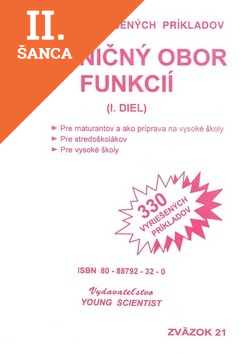 Lacná kniha Definičný obor funkcií I.diel zväzok21
